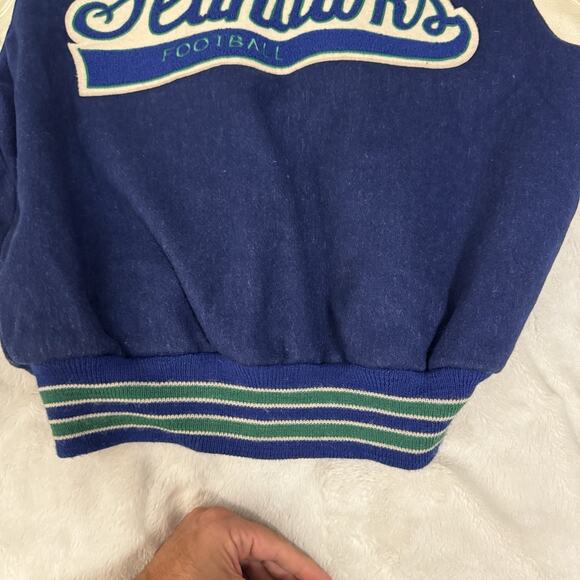 Seahawks Jacket Size 42 Authentic - Picture 14 of 14
